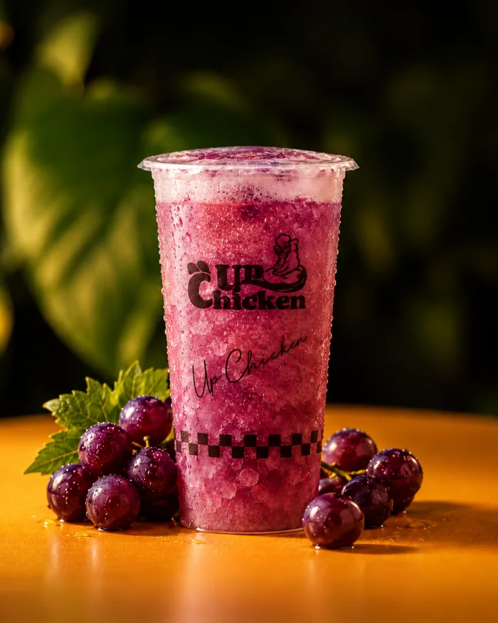 Granizado de uva morada