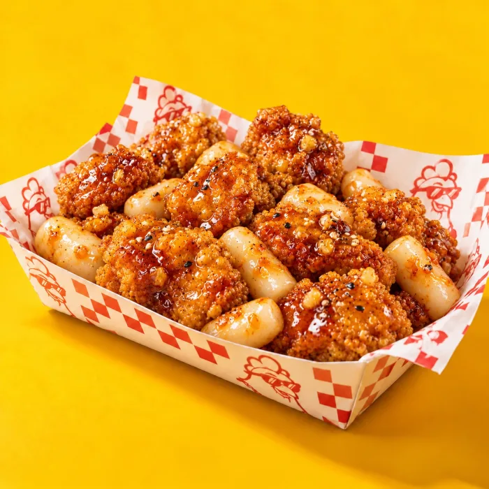 Pollo coreano con salsa Honey Garlic