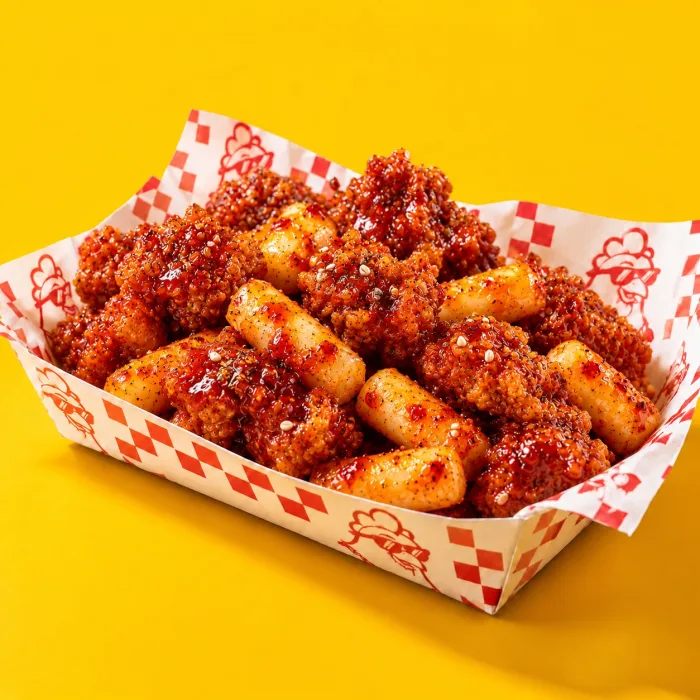 Pollo coreano con salsa Salsa Up