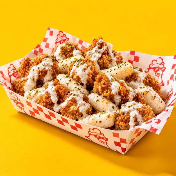 Pollo coreano con salsa Yogur